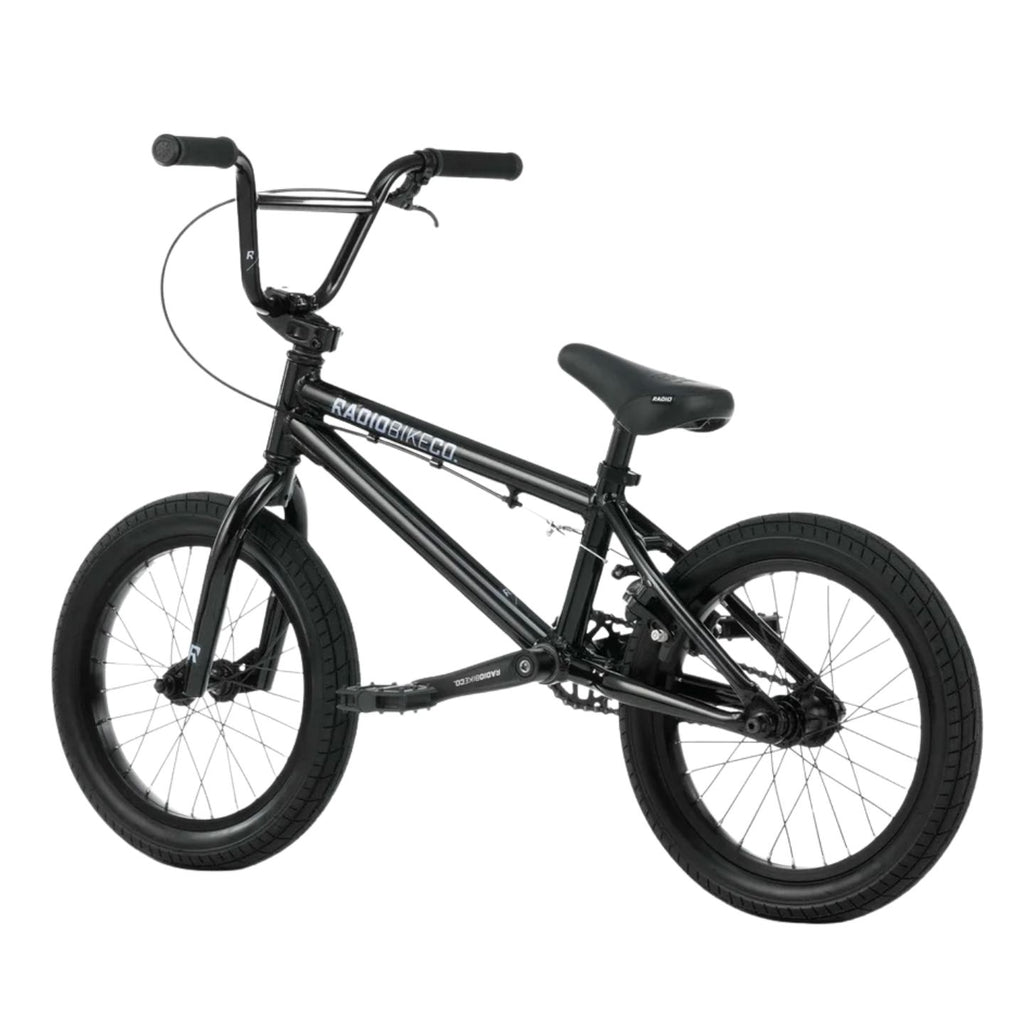 RADIO 'DICE' 16" COMPLETE BMX BIKE - BLACK ( 4-7 yrs )