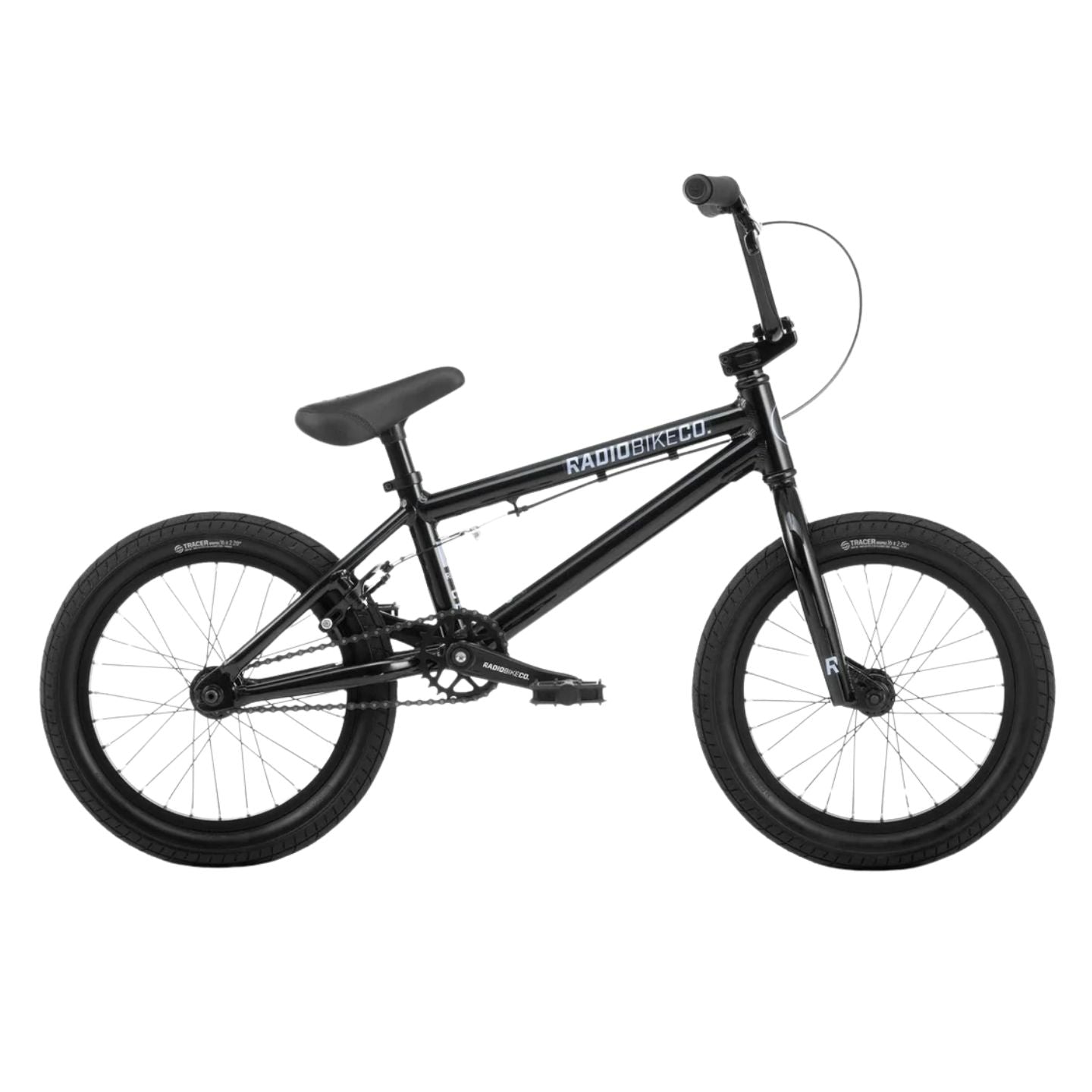 RADIO 'DICE' 16" COMPLETE BMX BIKE - BLACK ( 4-7 yrs )