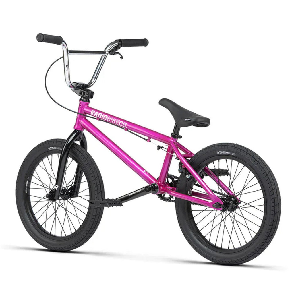 RADIO 'SAIKO' 18" COMPLETE BMX BIKE ( 7-10 yrs ) Metallic Purple