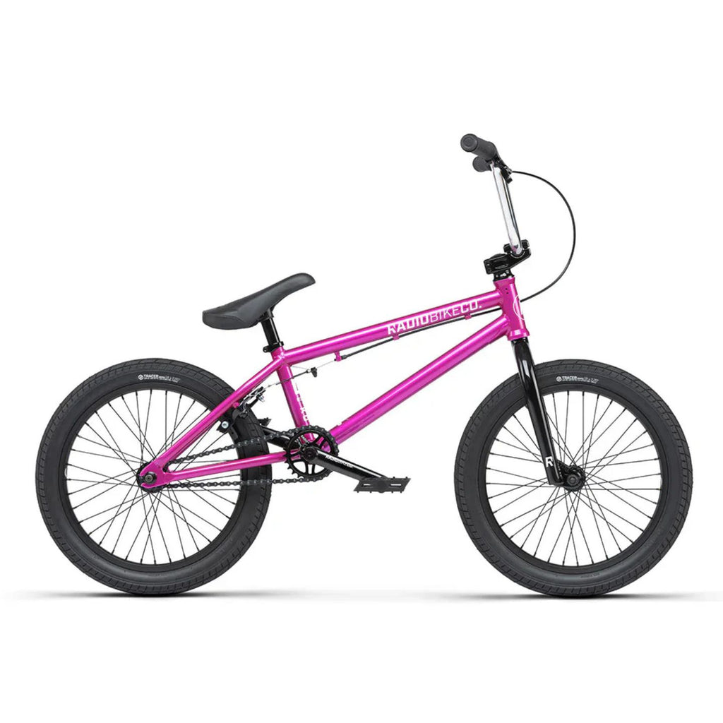 RADIO 'SAIKO' 18" COMPLETE BMX BIKE ( 7-10 yrs ) Metallic Purple
