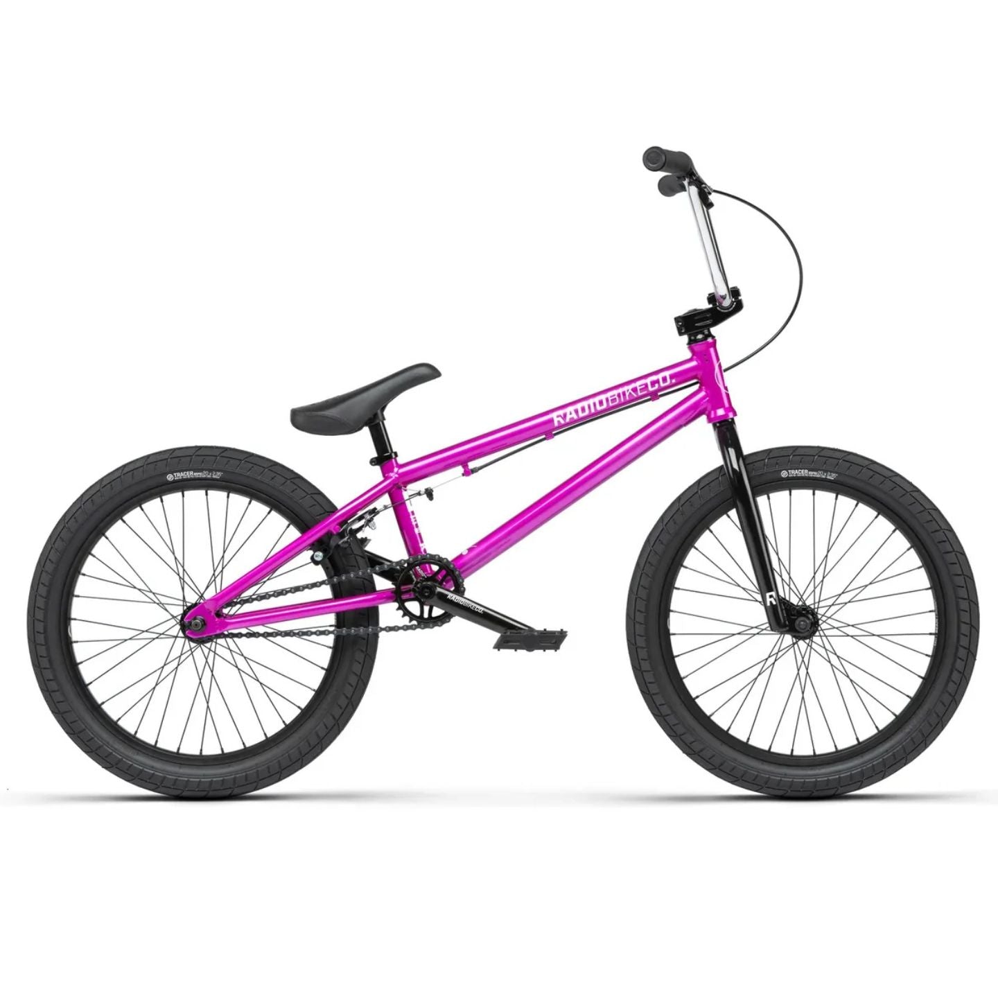 RADIO SAIKO 20" BMX BIKE - 19.25tt  ( 9-12 yrs ) Metallic Purple
