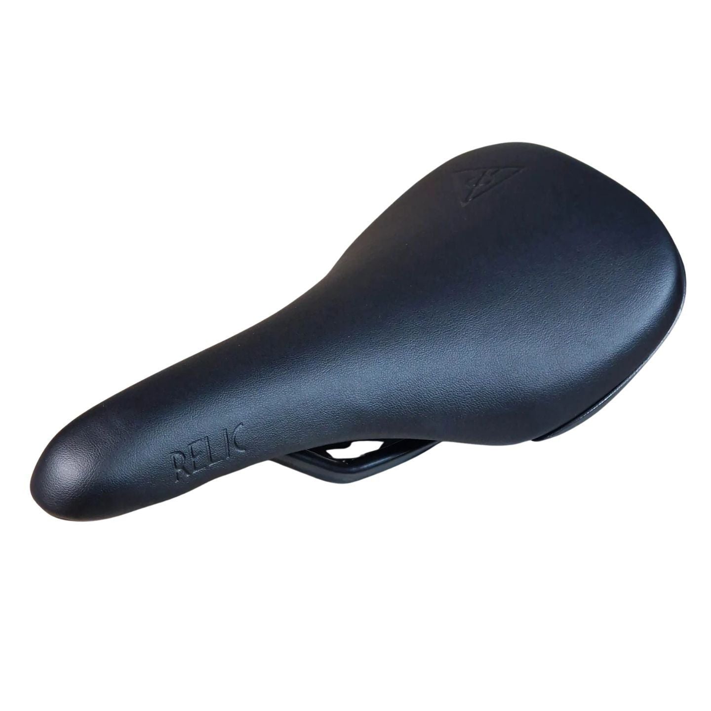 Relic Choice Railed BMX Seat - Black Leather