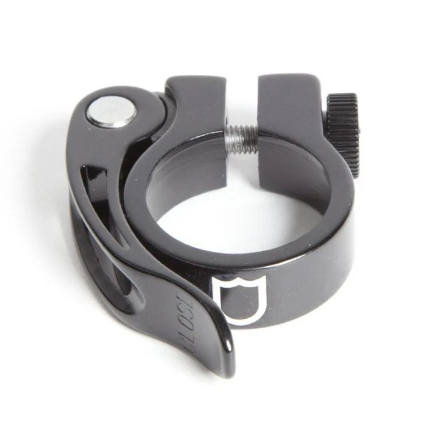 S&M Quick Release Seat Clamp 28.6mm for 25.4mm Seatpost Black