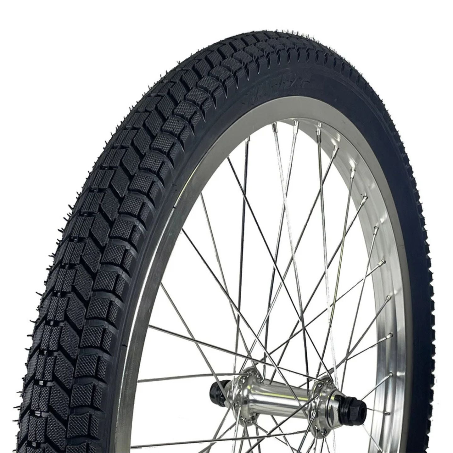 S&M Mainline BMX Tyre 22" x 2.20"-  Black Wall