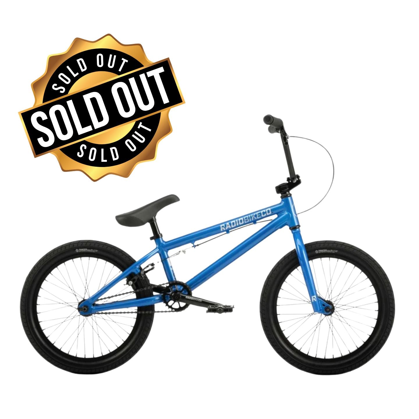 Radio DICE 18" 'Aluminium' Complete BMX bike ( 7-10 yrs ) BLUE