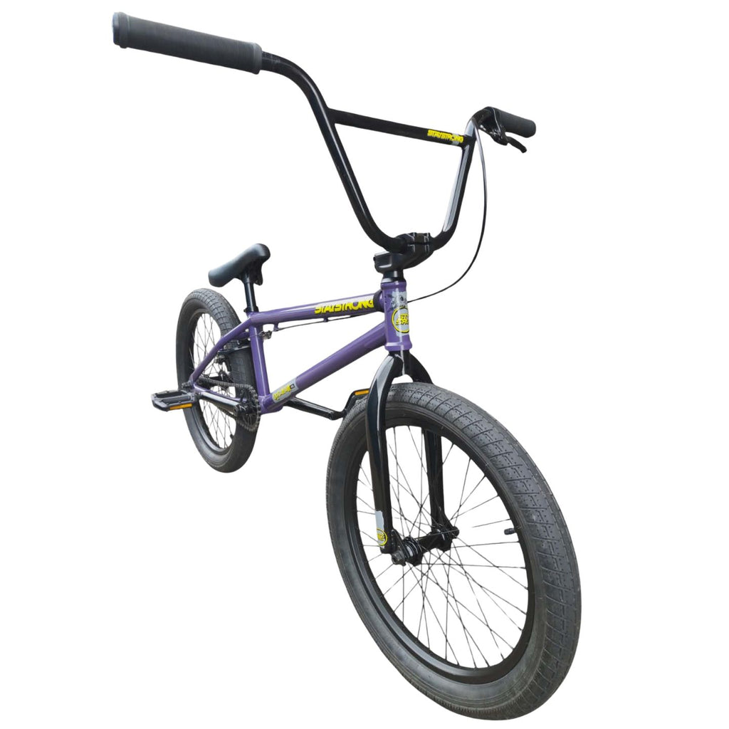 Staystrong Optimum PRK BMX Bike 20.75"TT - PURPLE / BLACK  ( pre owned )