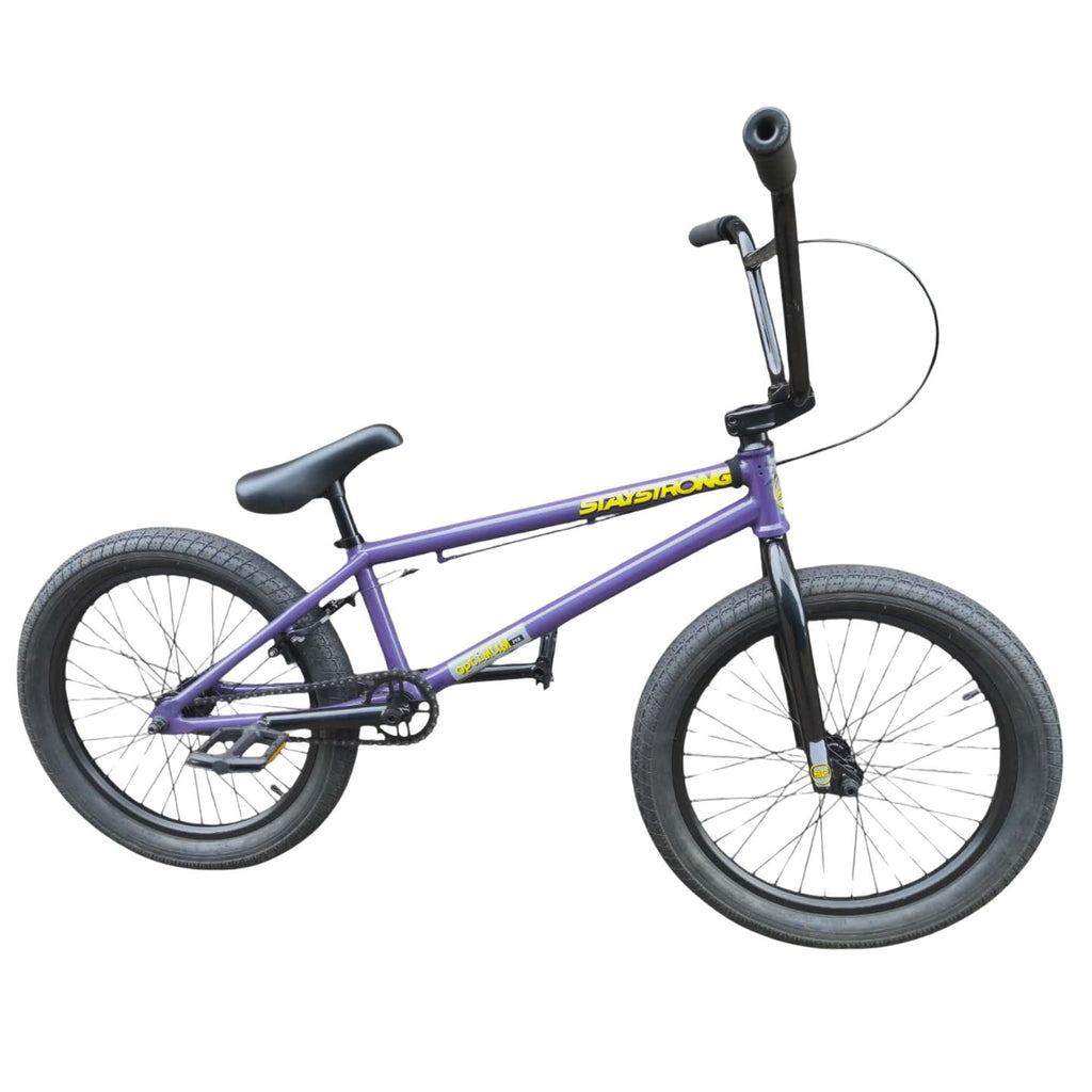 Staystrong Optimum PRK BMX Bike 20.75"TT - PURPLE / BLACK  ( pre owned )