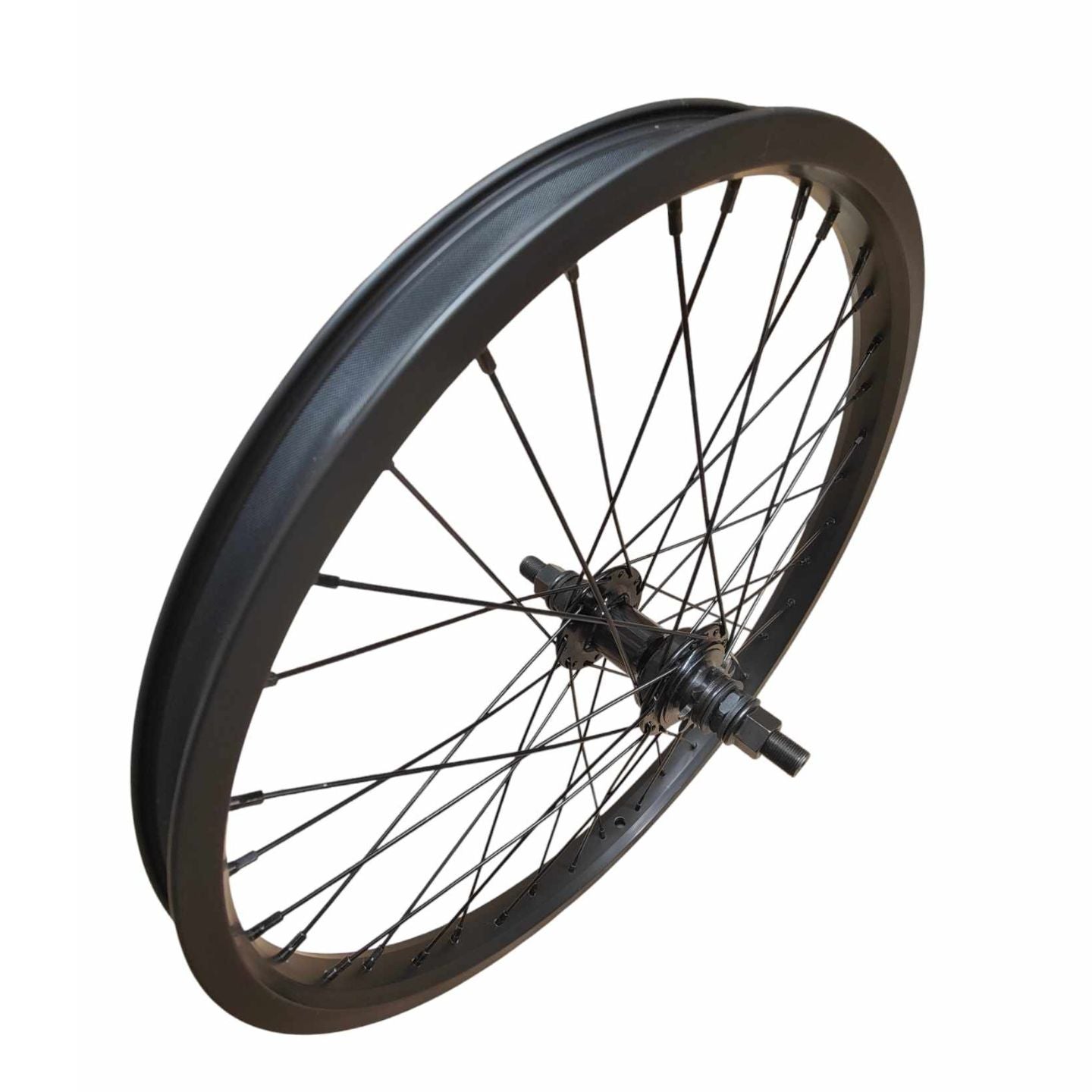 Stock 20" Sealed BMX Back Wheel - Black 9T RHD