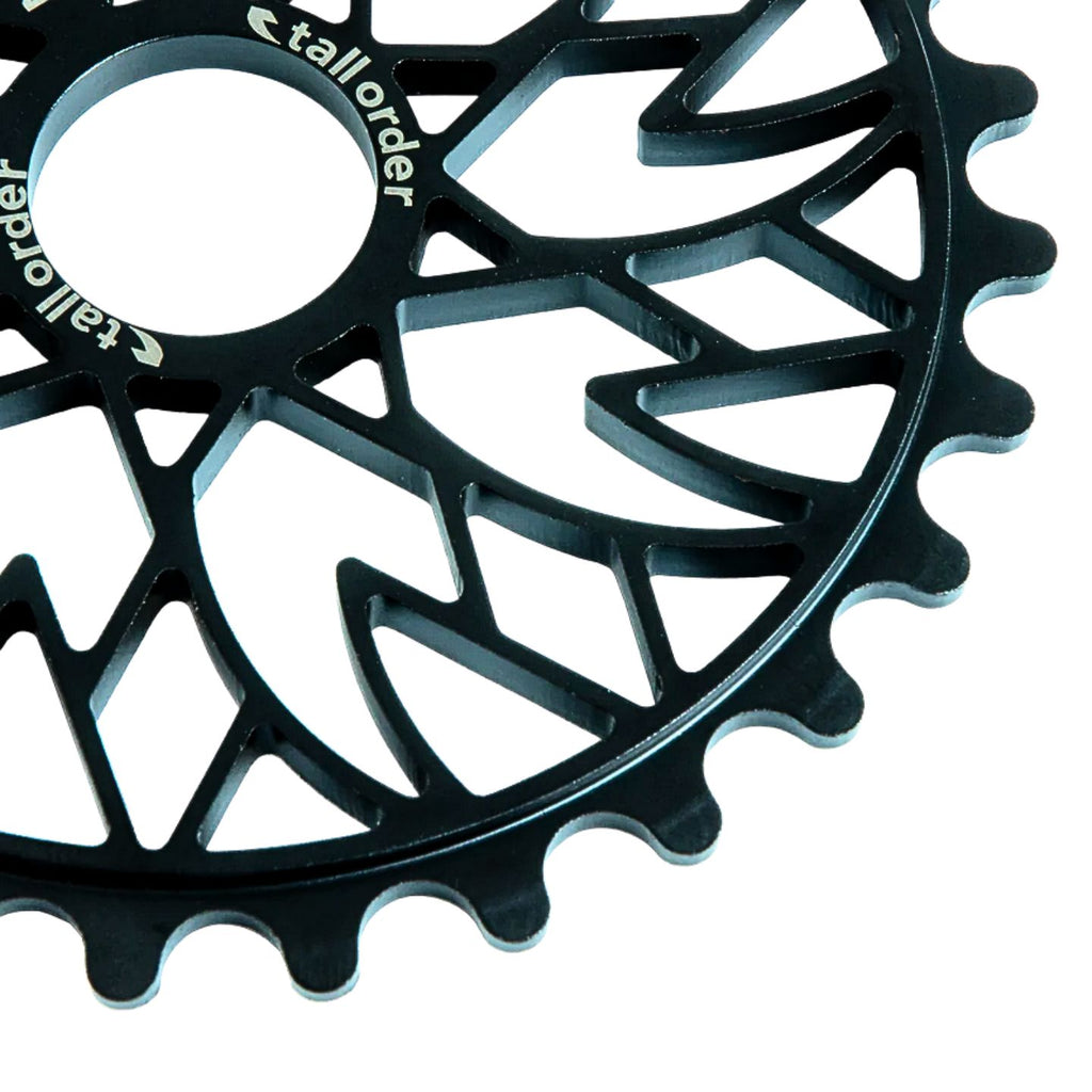 Tall Order Spectrum Chromoly Sprocket - Black