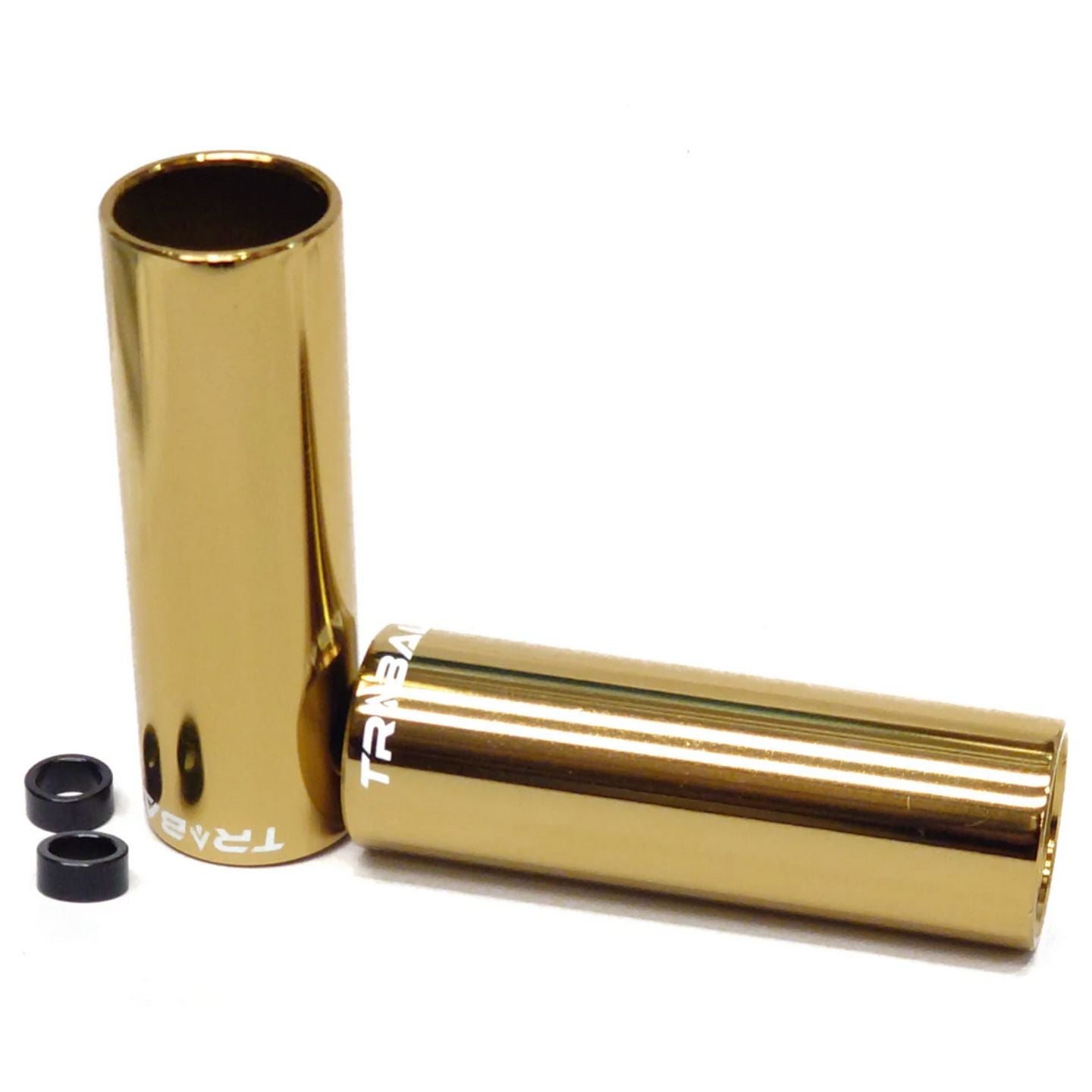 Tribal 4" Pegs - Gold 14mm With 10mm Adapter (Pair)
