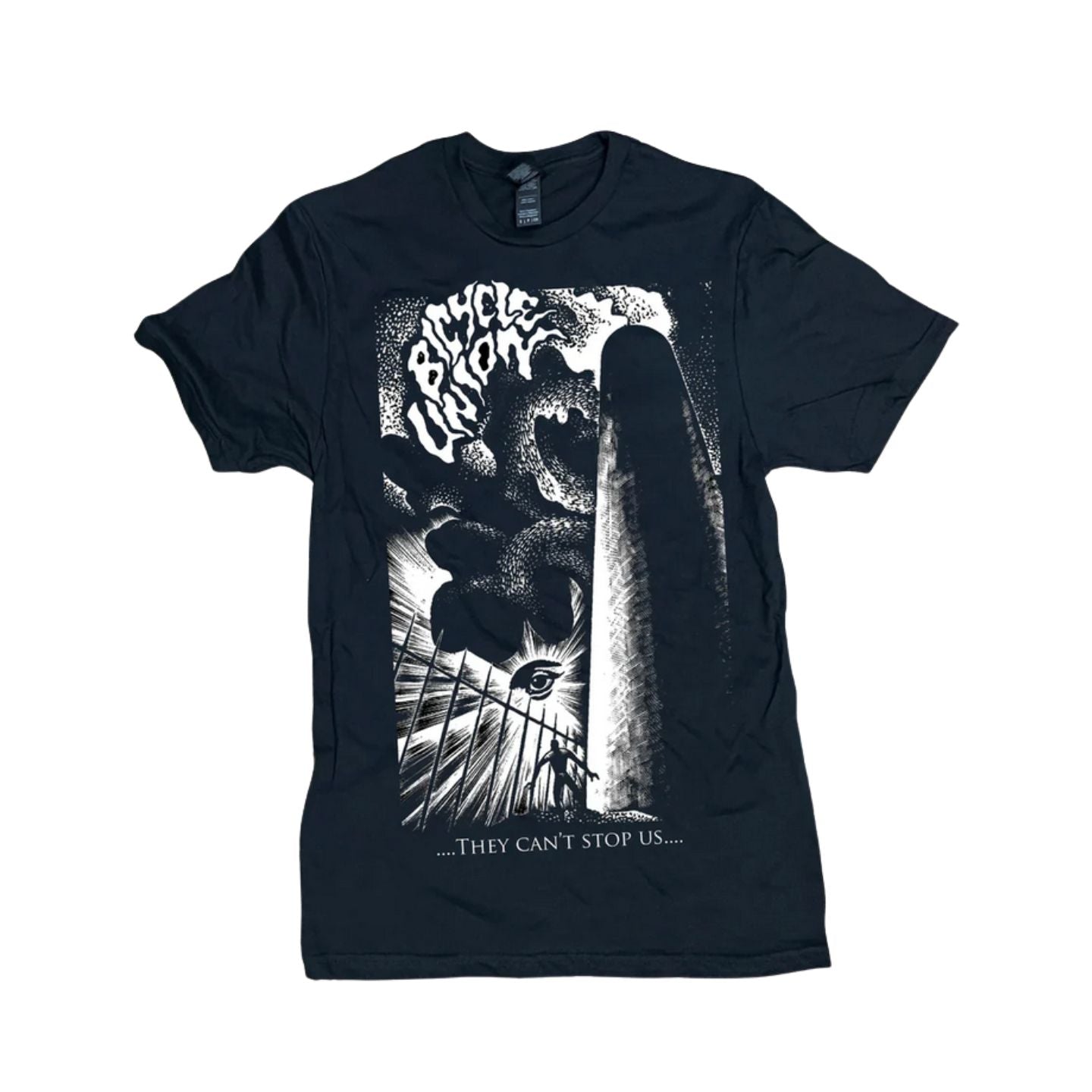 Bicycle Union 'Stop Us' BMX T-Shirt Black