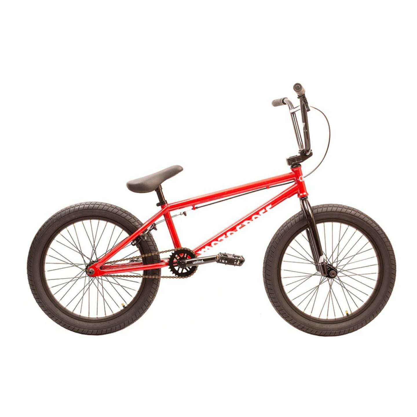United Motocross 21" Complete BMX Bike - Ox Blood Red