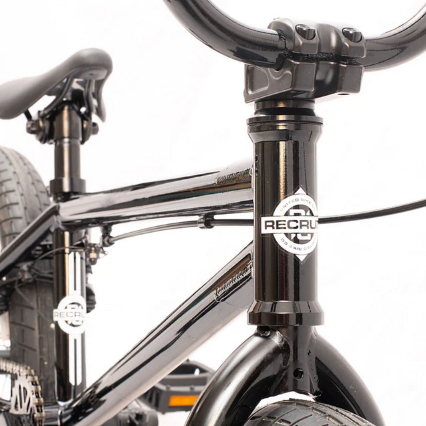 United Recruit 18" Complete BMX bike ( 7-10 yrs ) BLACK