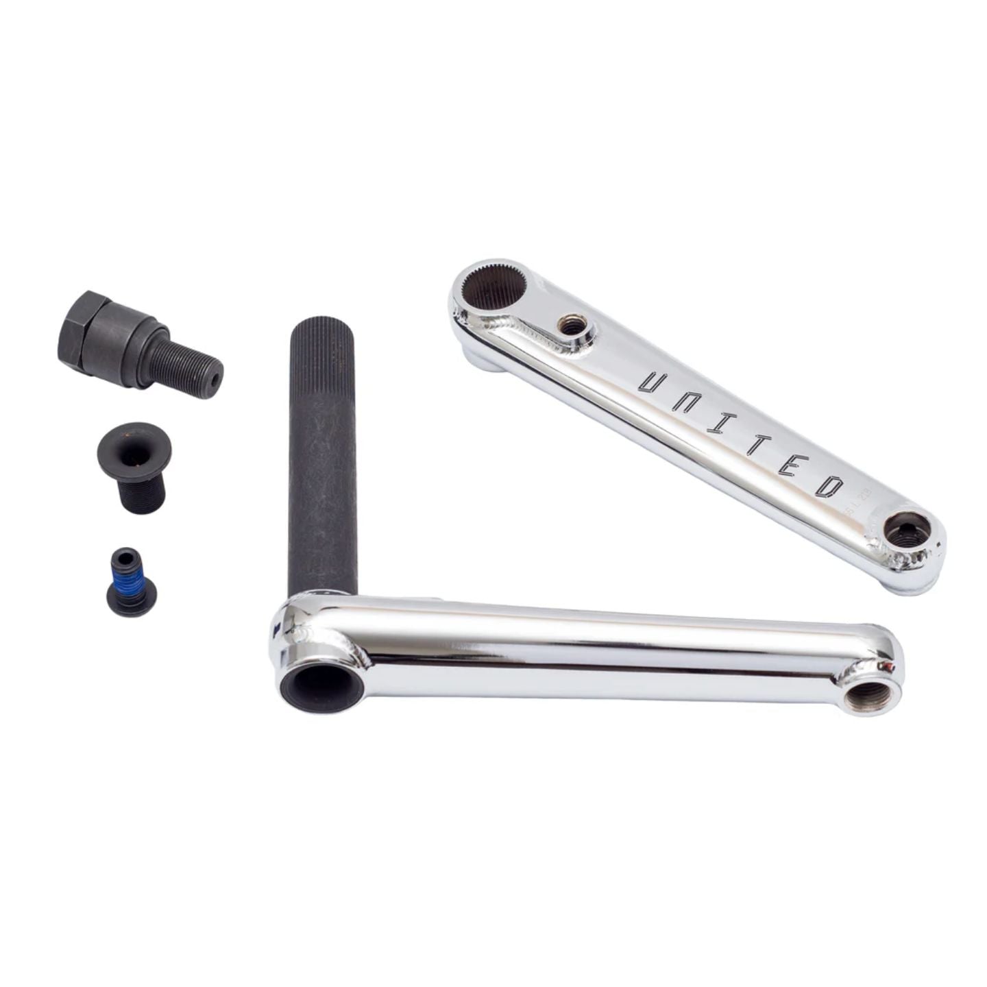 United Severance BMX Cranks - Chrome
